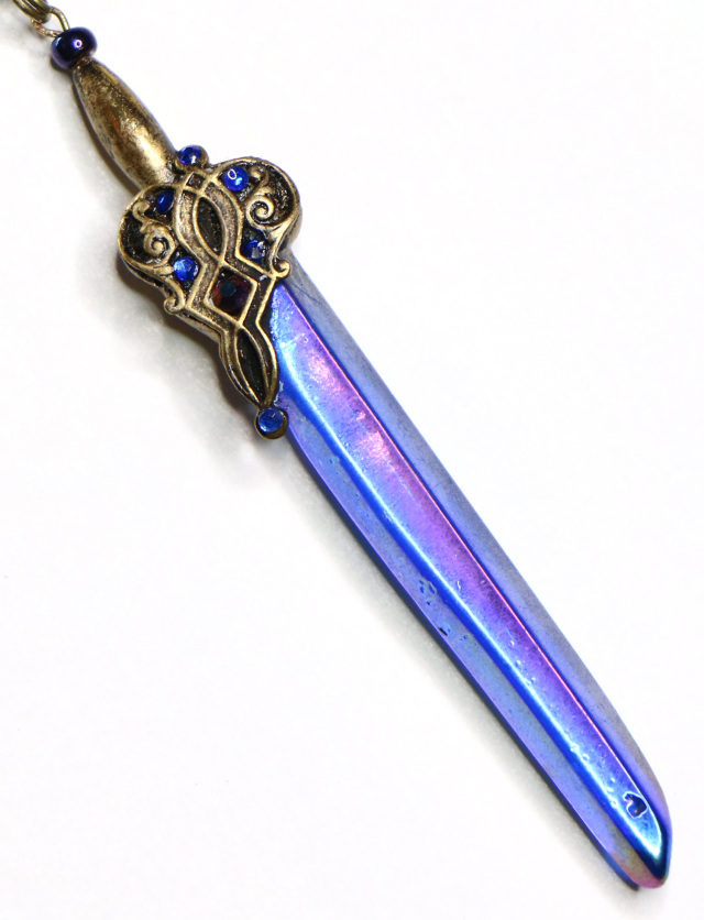 blue crystal sword